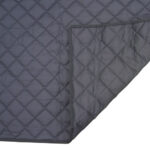 Black Quilted Material