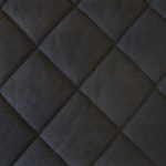 black quilted colour sample