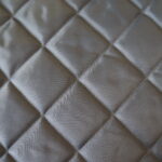 Grey Quilted Material