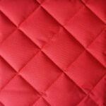 red Quilted Material